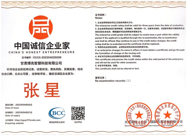 中国诚信企业家 · 2024